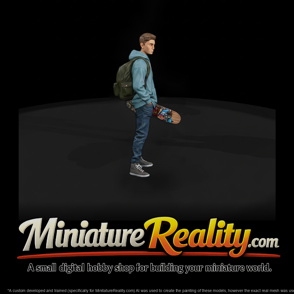 0052 Family Teen Boy Skateboard