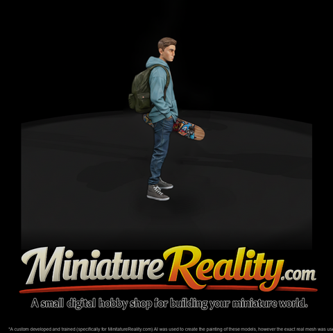0052 Family Teen Boy Skateboard