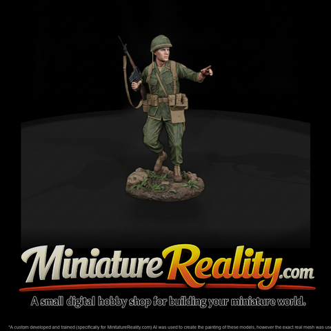 Vnh 008 United States Army Platoon Lieutenant