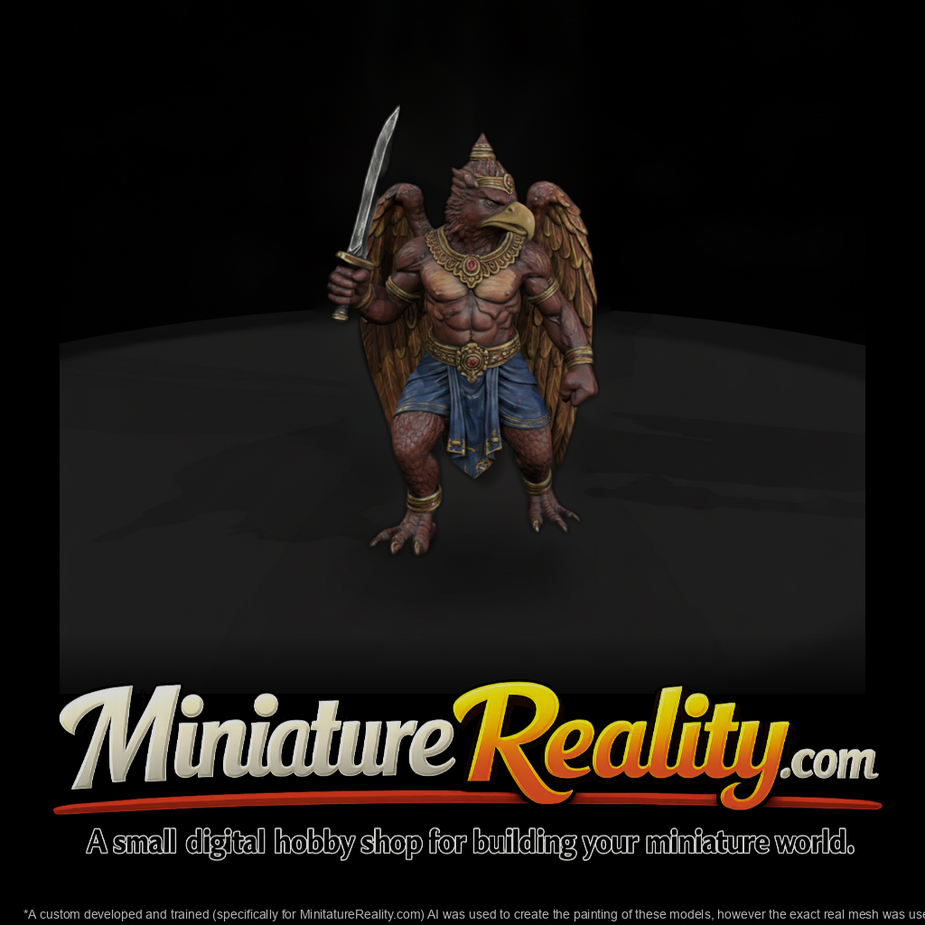 Myth 0431 Mythology Garuda Miniature Figure