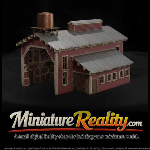 20260612 Railroad Engine House Model Af96854075