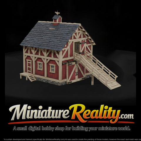 Mil 024 Civil War Forage Barn