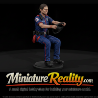 Seated Ambulance Driver EMT — thumbnail 1