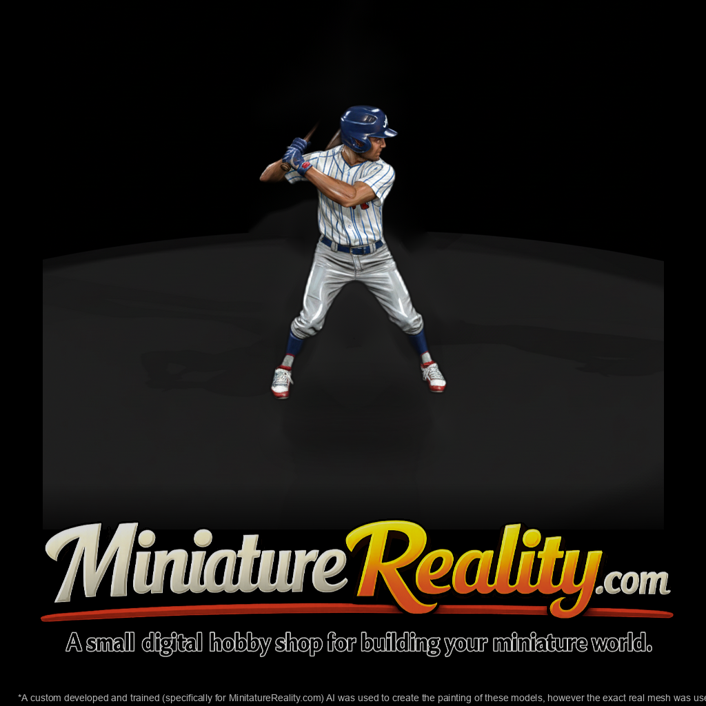 0078 Sports Baseball Batter Stance