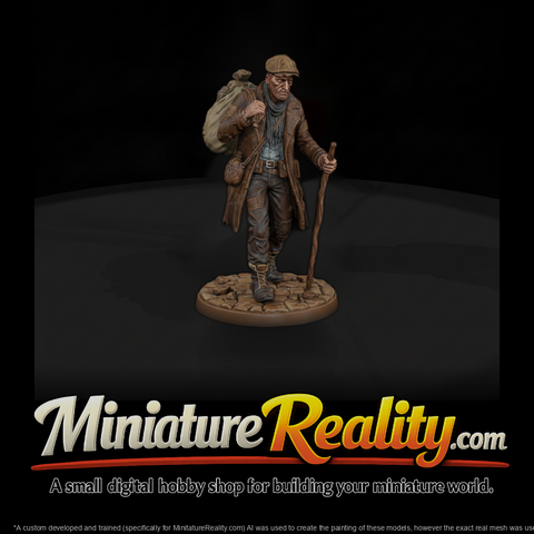 Poparc 0102 Dust Bowl Wanderer Alternate Pose