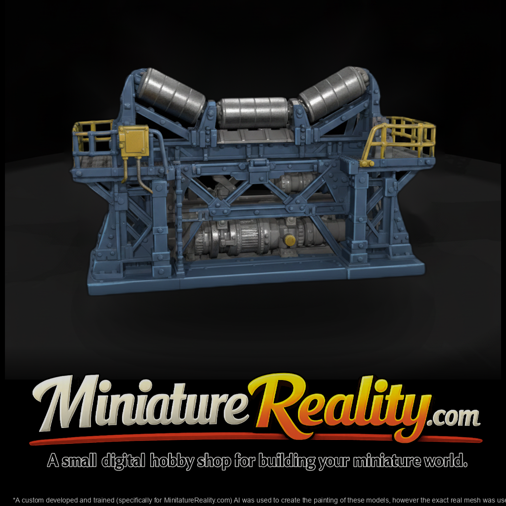 Industrial Conveyor Roller Support Frame
