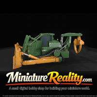 Skid Dozer miniature, three-quarter view — thumbnail 3