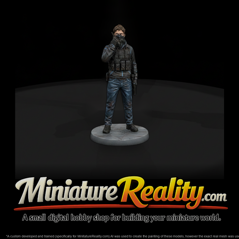Crm 046 Modern Bank Robber Lookout