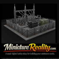 Fenced Electrical Substation Compound — thumbnail 1