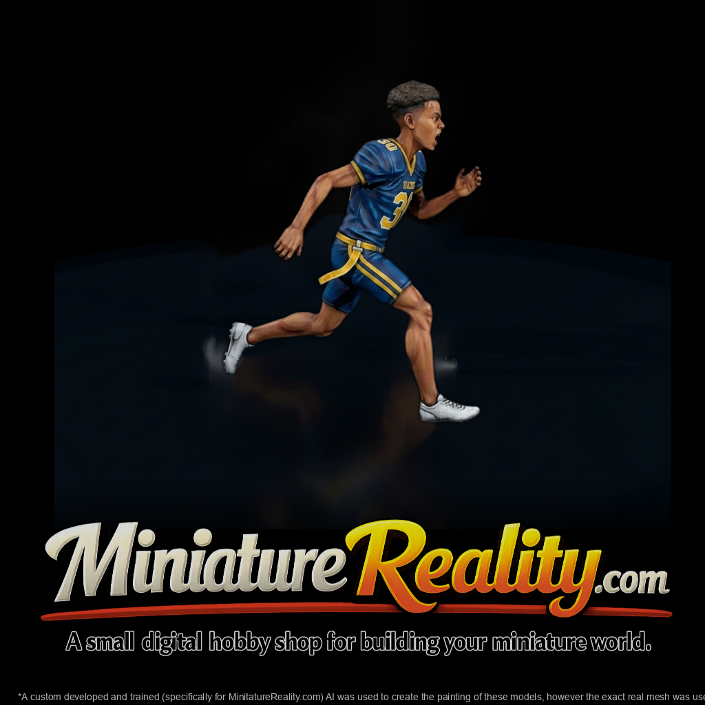Sprinting Young Athlete