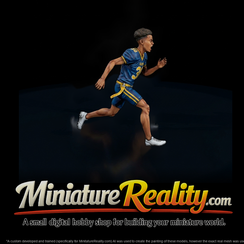 Sprinting Young Athlete