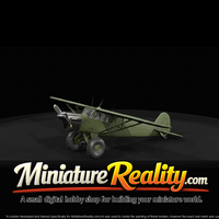 Piper PA-18 Super Cub (Bushplane) miniature, three-quarter view — thumbnail 3