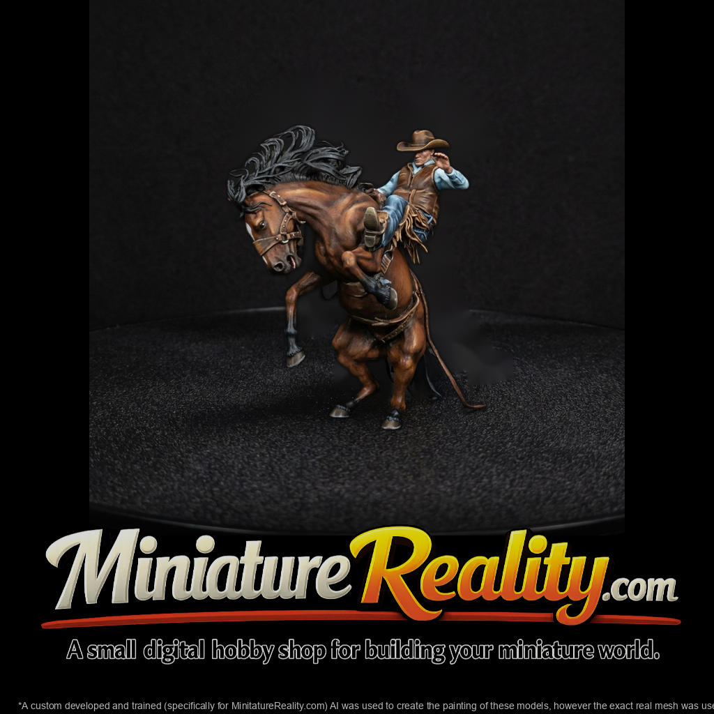 cowboy-bronc-rider-on-rearing-horse-western-diorama-figure-369963