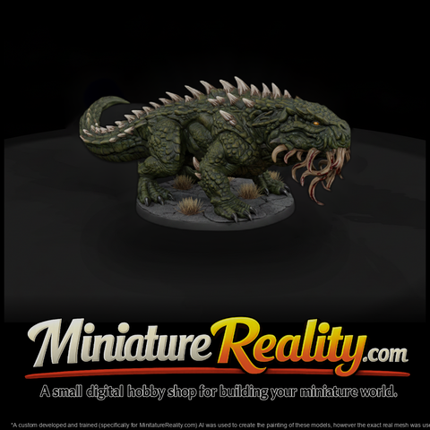 Creature Root Fang Lizard Beast