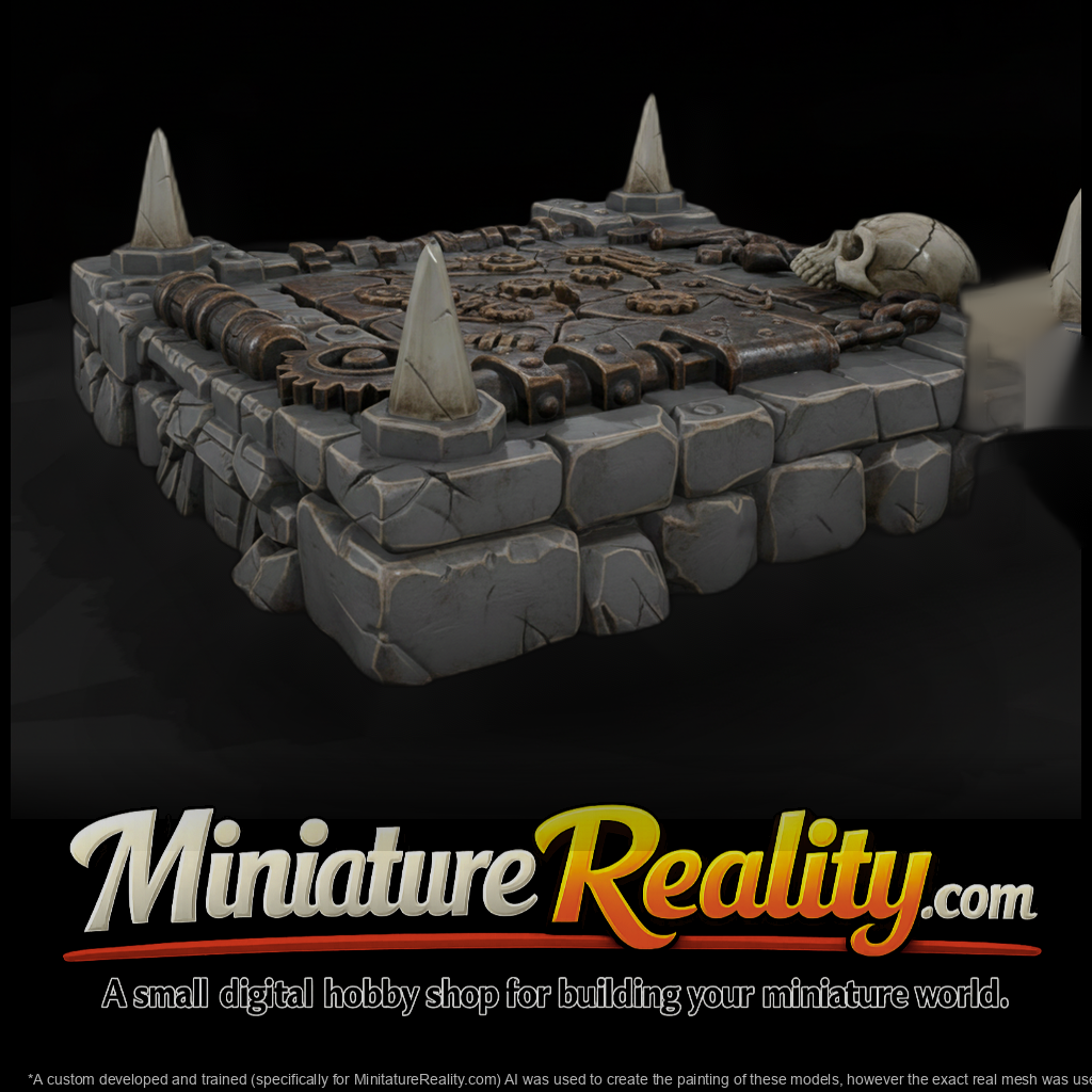 Dungeon Spiked Pressure-Plate Trap