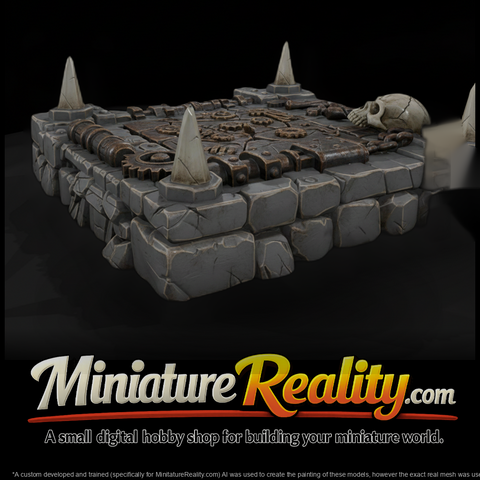 Dungeon Spiked Pressure-Plate Trap