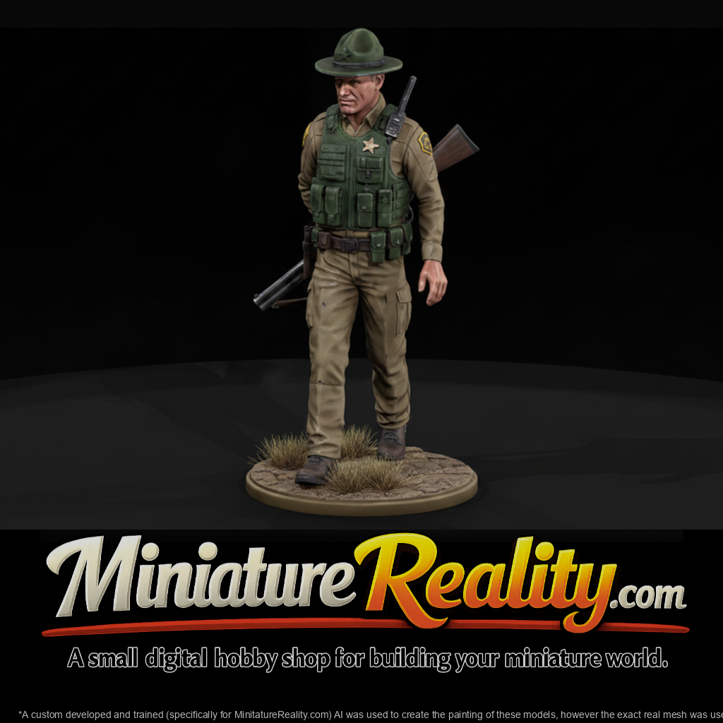 Rural Sheriff Deputy on Patrol