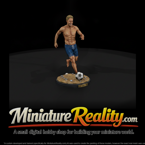 Bch 008 Man Beach Soccer Dribble