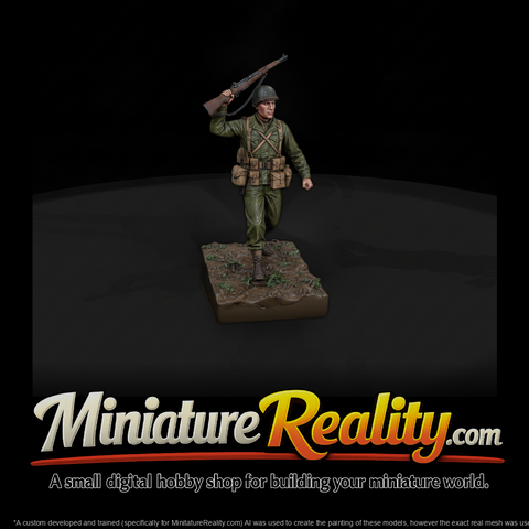 Ww2H 099 United States Army Rifleman