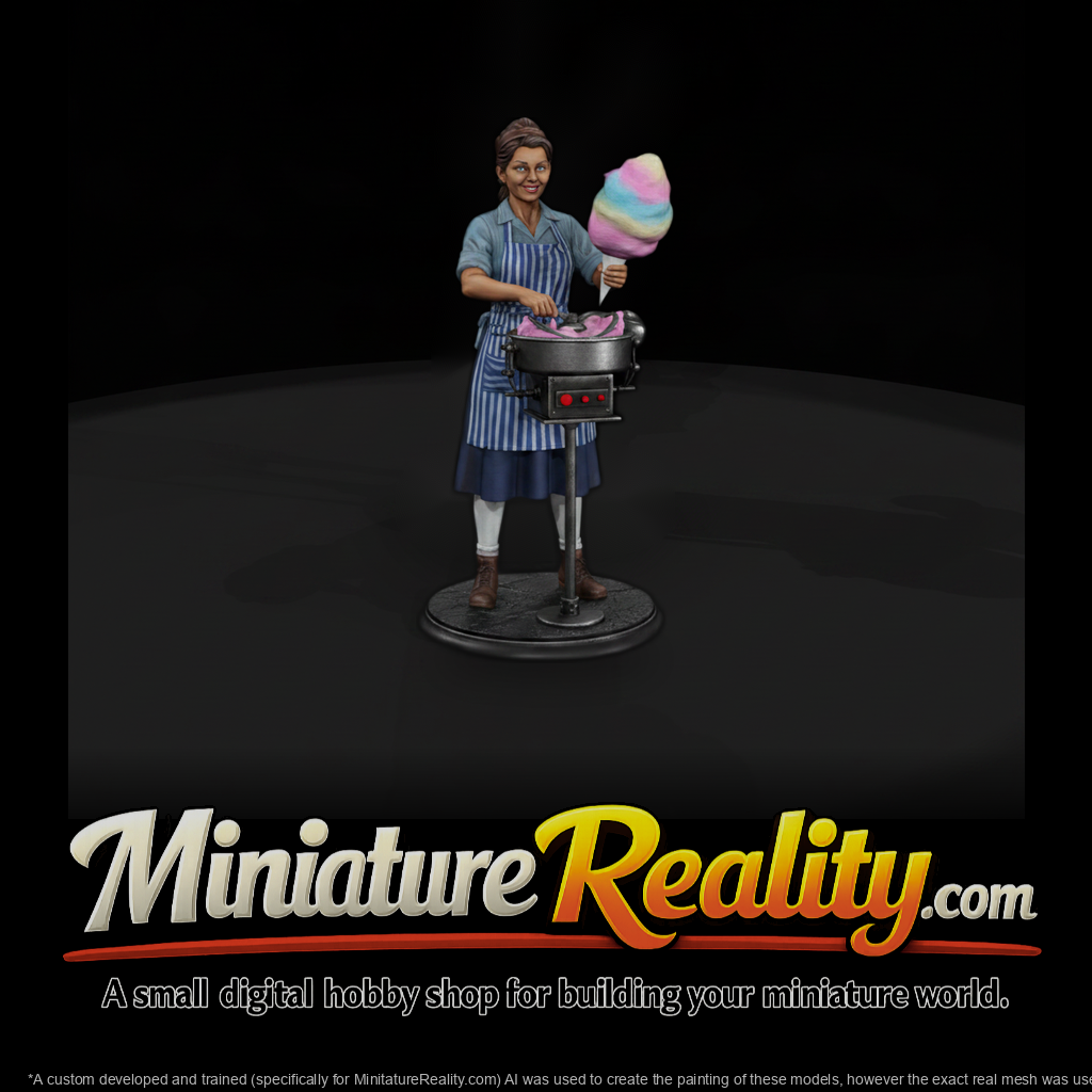 Cir 070 Worker Cotton Candy Spinner