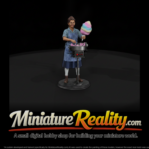 Cir 070 Worker Cotton Candy Spinner