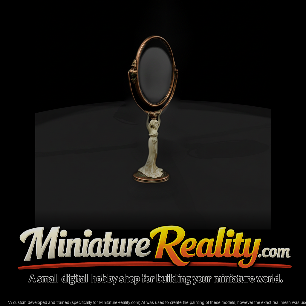 Art Nouveau Vanity Mirror