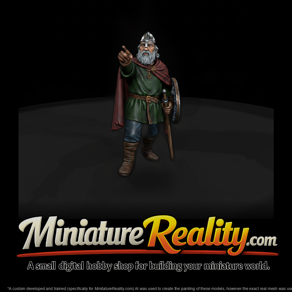 Hist 0092 Historical Leif Erikson Miniature Figure