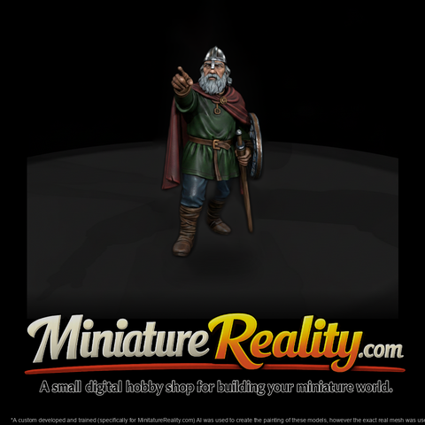 Hist 0092 Historical Leif Erikson Miniature Figure