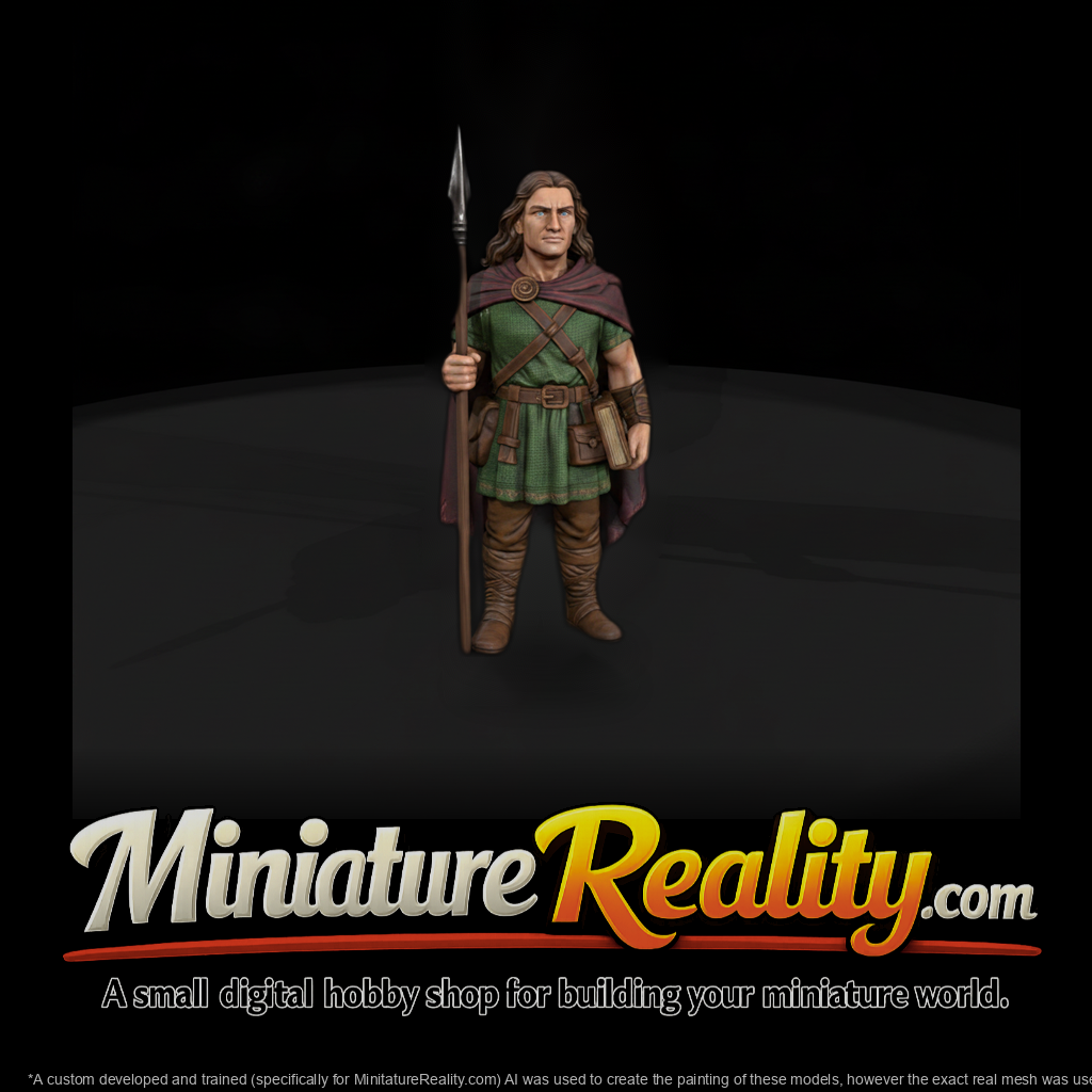 Myth 0400 Mythology Lugh Miniature Figure
