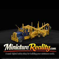 Kenworth 990 Logging Truck with Claw miniature, three-quarter view — thumbnail 3