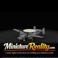 Northrop Grumman E-2 Hawkeye - Aircraft Model, three-quarter view — thumbnail 3