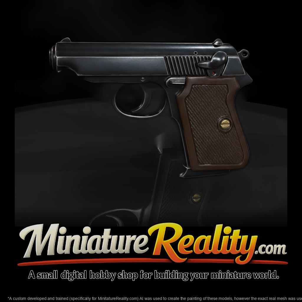 Compact Blowback Service Pistol
