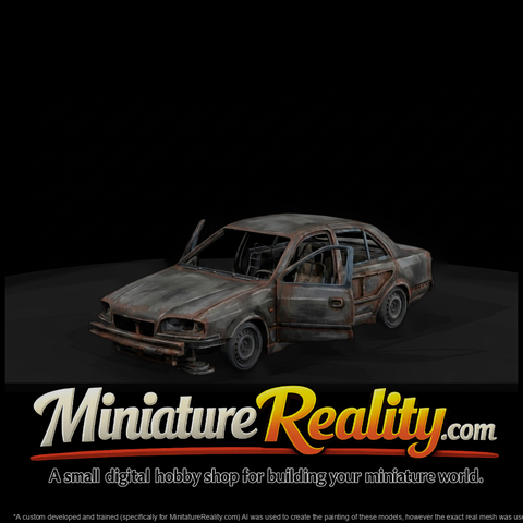 wrecked-four-door-sedan-diorama-model-158027