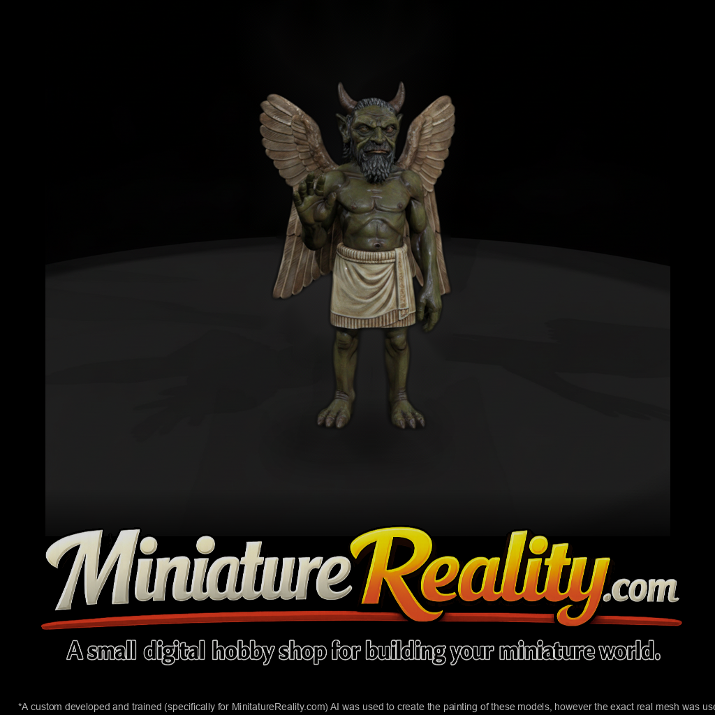 Myth 0385 Mythology Pazuzu Miniature Figure