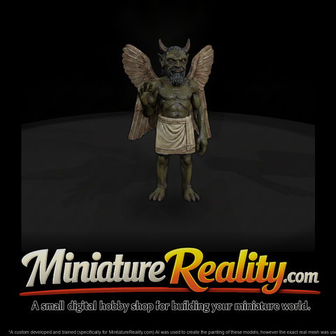 Myth 0385 Mythology Pazuzu Miniature Figure