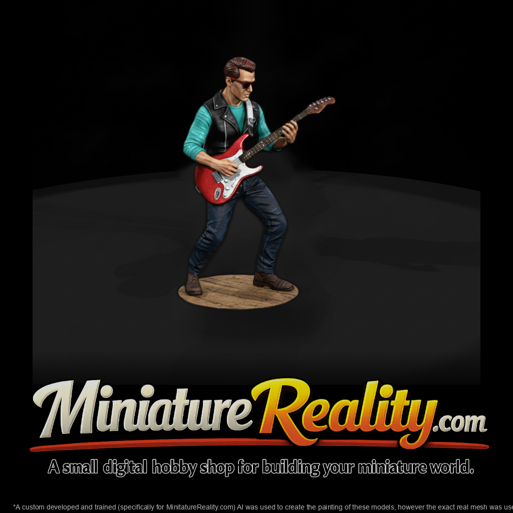 Poparc 0151 Surf Rock Guitarist