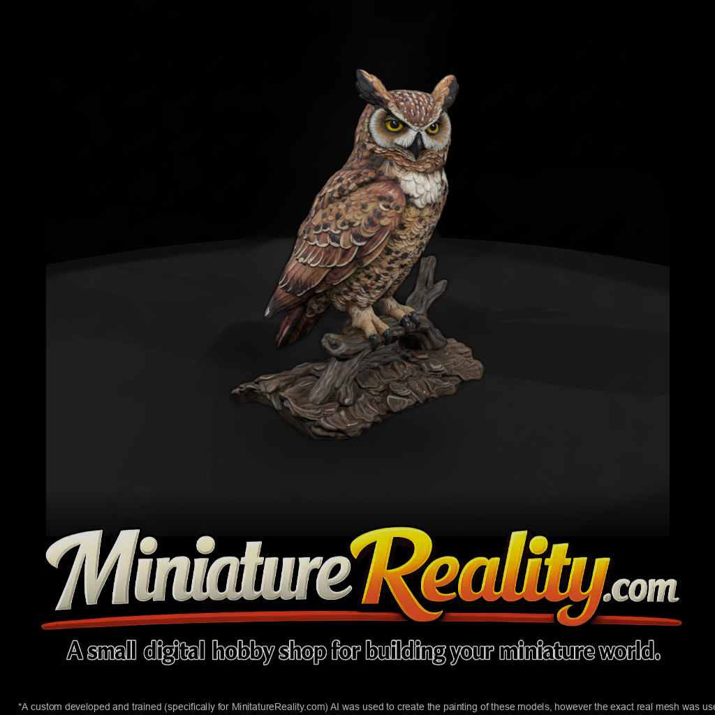 Ant 118 Great Horned Owl Male