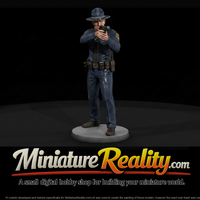 State Trooper Aiming Sidearm — thumbnail 1