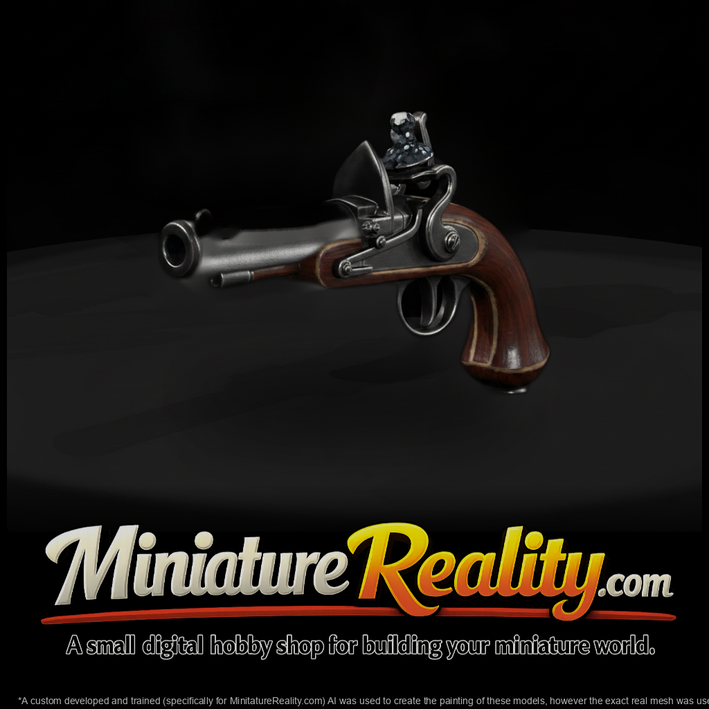 Wpn Pist 066 Flintlock Pistol