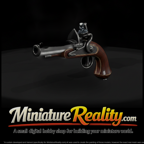 Wpn Pist 066 Flintlock Pistol