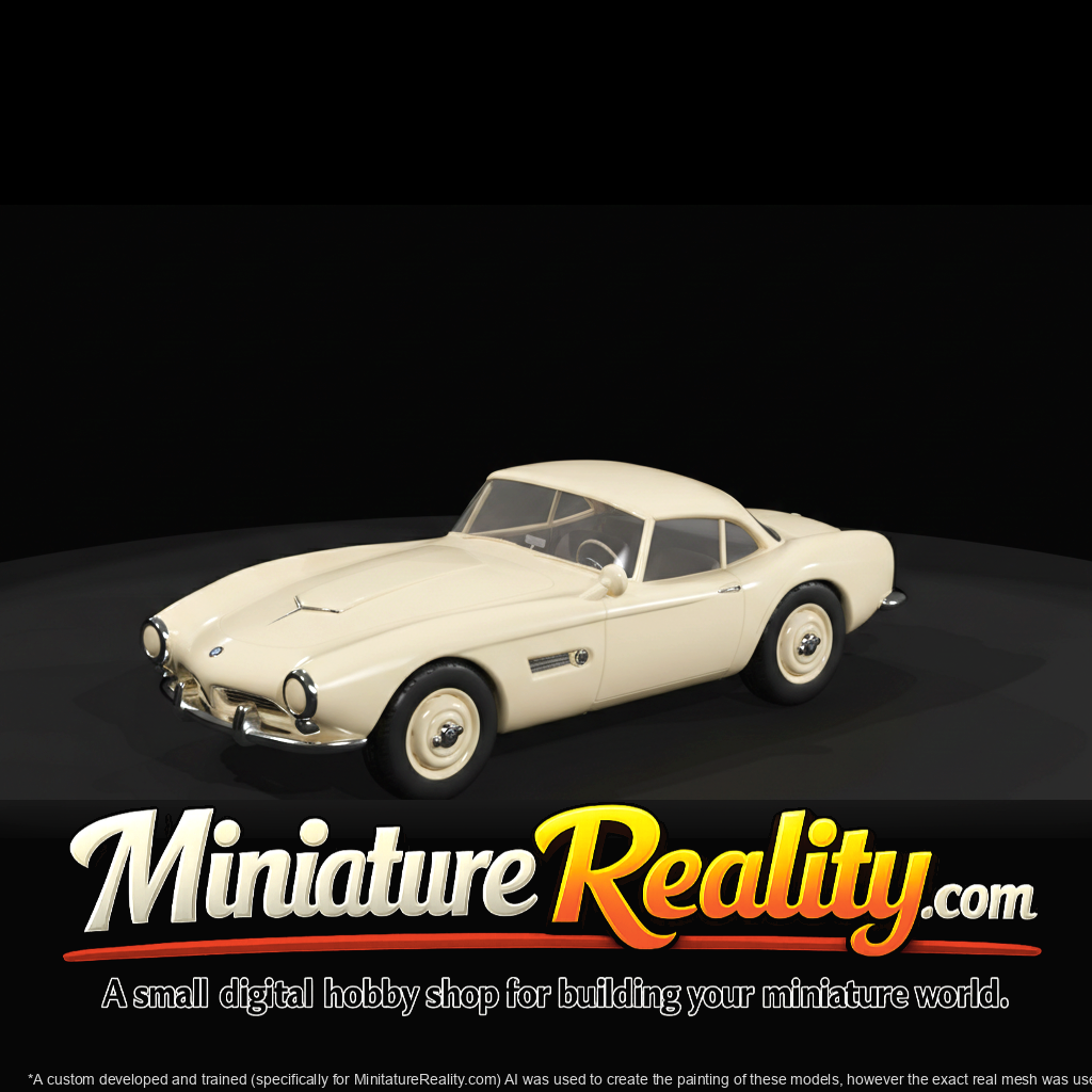 1959 BMW Coupé miniature, three-quarter view