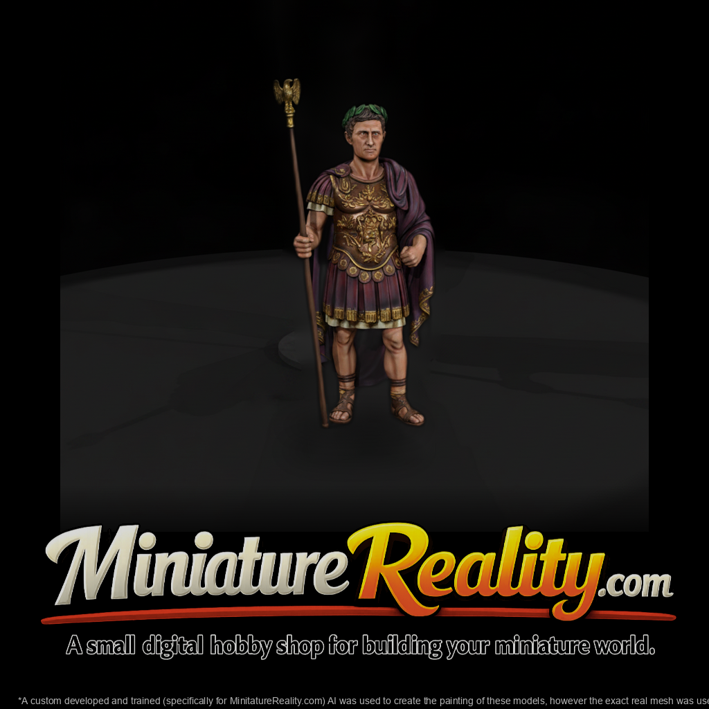 Hist 0036 Historical Augustus Miniature Figure
