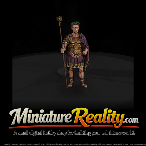 Hist 0036 Historical Augustus Miniature Figure