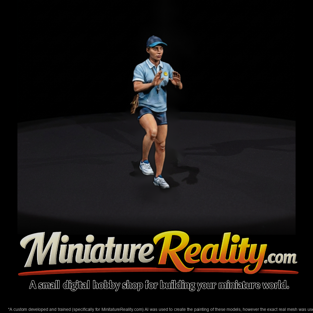 Jogging Coach with Whistle