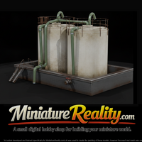 Twin Industrial Storage Tanks in Bund — thumbnail 1
