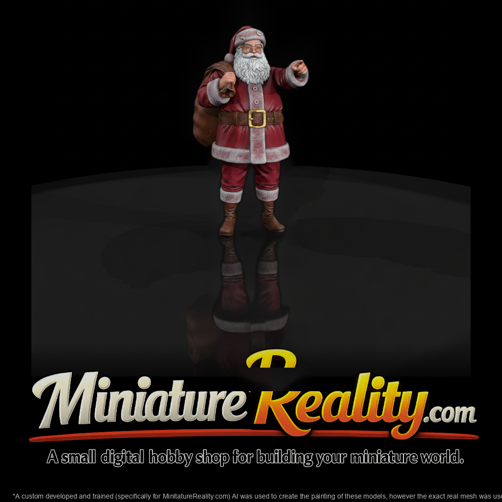 Santa Claus with Toy Sack