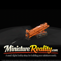 Horizontal Directional Drilling Machine miniature, three-quarter view — thumbnail 3