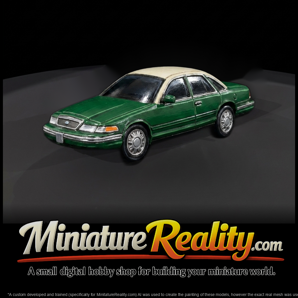 Contemporary Four-Door Sedan — Car