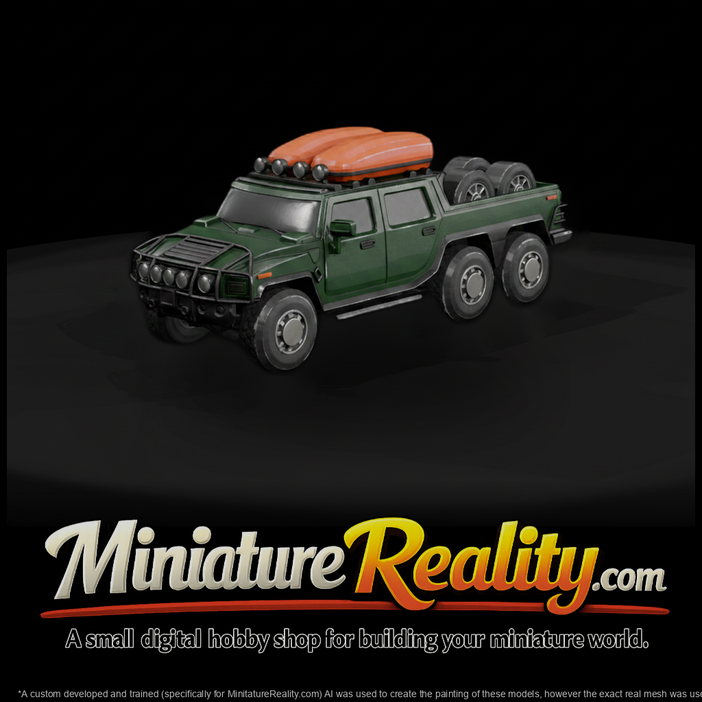 Six By Six Off Road Pickup