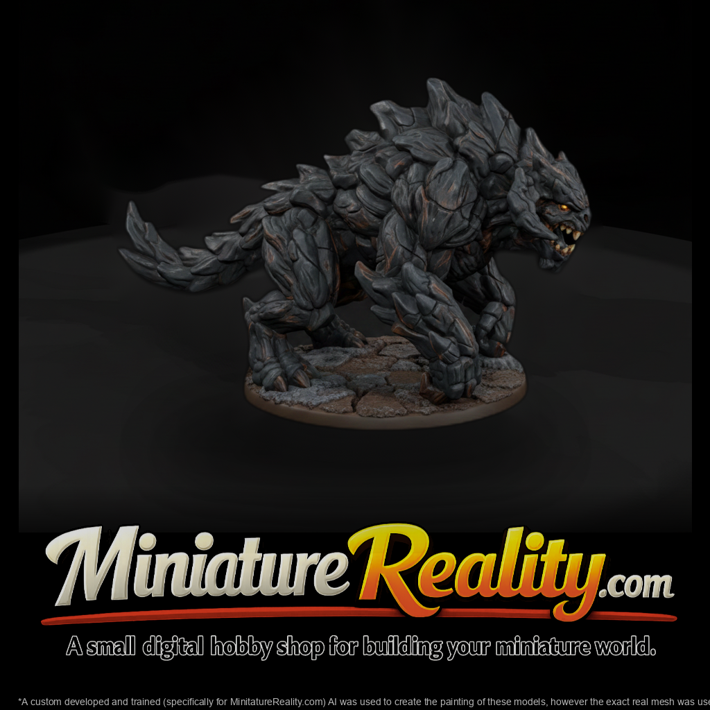 Creature Magma Core Golem Beast